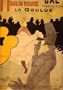 Henri De Toulouse Lautrec Art Print - -La Goulue