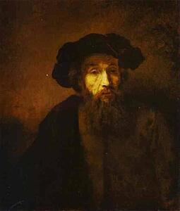 A Bearded Man In A Beret - Art Print Art Print - A Bearded Man In A Beret