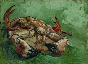 It Art Print - A Crab On Its Back
