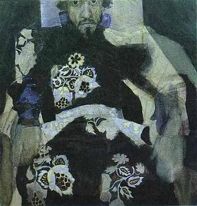 Art Print - A Man In A Russian Old-Style Costume