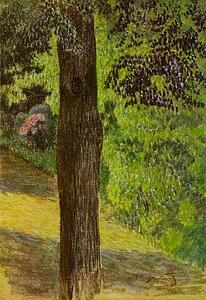 A Path In A Garden - Art Print Art Print - A Path In A Garden