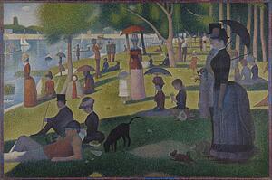 On Art Print - A Sunday On La Grande Jatte
