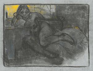 Studies Art Print - Absinth (Study Of A Woman)