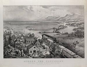 Takes Art Print - Across The Continent, "westward The Course Of Empire Takes Its Way"