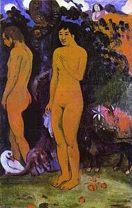 Art Print - Adam And Eve