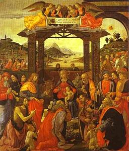Adoration Of The Magi - Art Print Art Print - Adoration Of The Magi