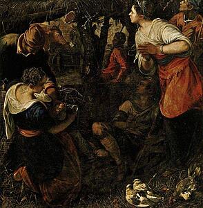 Adoration Of The Shepherds. Detail - Art Print Art Print - Adoration Of The Shepherds. Detail