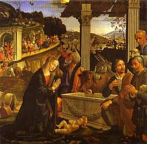 Adoration Of The Shepherds - Art Print Art Print - Adoration Of The Shepherds