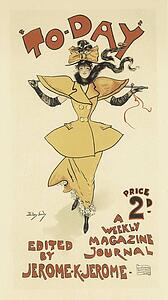 Hardy Art Print - Affiche Anglaise Pour Le Journal "to Day".
