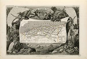 Colonie Art Print - Algérie, Colonie Française (Région Du Sud)