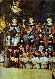 Art Print - Allegory Of Good Government. Detail