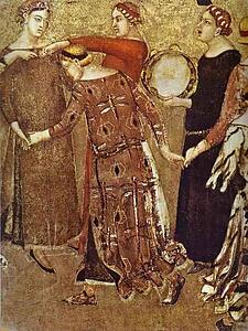 Art Print - Allegory Of Good Government: Effects Of Good Government In The City. Detail