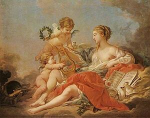 Art Print - Allegory Of Music