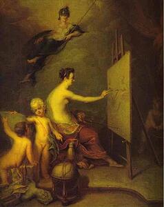 Art Print - Allegory Of Painting