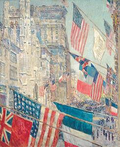 May Art Print - Allies Day, May 1917