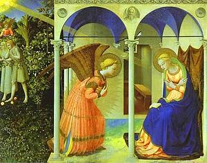 Art Print - Altarpiece Of The Annunciation