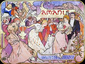 Amants Art Print - Amants