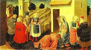 Annunciation. Adoration Of The Magi - Art Print Art Print - Annunciation. Adoration Of The Magi