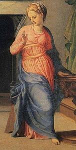 Annunciation. Detail - Art Print Art Print - Annunciation. Detail