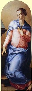 Annunciation (Right Panel) - Art Print Art Print - Annunciation (Right Panel)