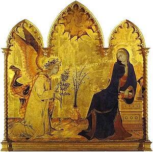 Annunciation - Art Print Art Print - Annunciation