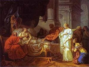 Antiochus And Stratonice - Art Print Art Print - Antiochus And Stratonice