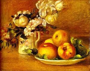 Art Print - Apples And Flowers (Les Pommes Et Fleurs)