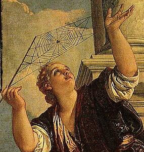 Art Print - Arachne Or Dialectics. Detail