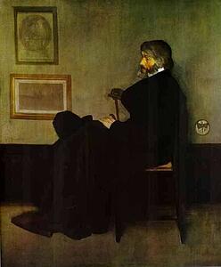 Art Print - Arrangement In Gray And Black No.2: Portrait Of Thomas Carlyle