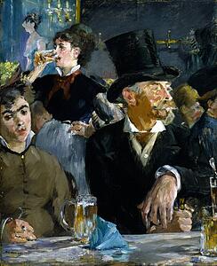 At The Café Art Print - At The Café