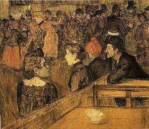 Au Bal Du Moulin De La Galette / At The Moulin De La Galette - Art Print Art Print - Au Bal Du Moulin De La Galette / At The Moulin De La Galette