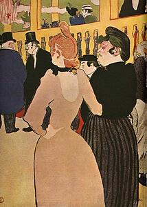Au Moulin Rouge (La Goulue Et La Môme Fromage) - Art Print Art Print - Au Moulin Rouge (La Goulue Et La Môme Fromage)