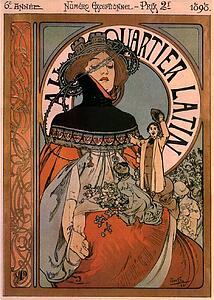 Au Art Print - Au Quartier Latin
