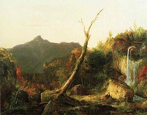 Art Print - Autumn Landscape (Mount Chocorua)