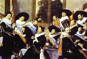 Art Print - Banquet Of The Officers Of The Civic Guard Of St. Andrew