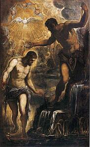 Baptism Of Christ - Art Print Art Print - Baptism Of Christ