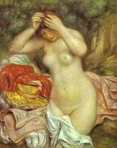 Art Print - Bather Arranging Her Hair