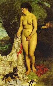 Art Print - Bather (La Baigneuse Au Griffon)