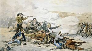 Island Art Print - Battle Of Beecher's Island
