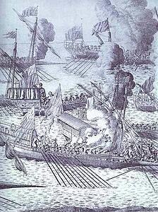 Art Print - Battle Of Gangut, June 27, 1714. Detail