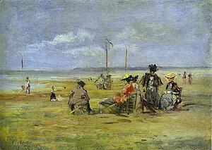 Art Print - Beach Scene