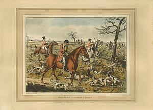 Henry Thomas Alken Art Print - Beating A Gorse Cover