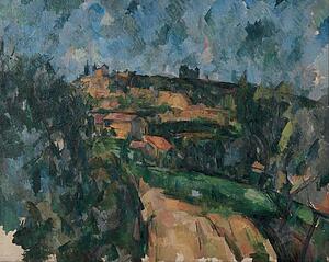 Top Art Print - Bend Of The Road At The Top Of The Chemin Des Lauves