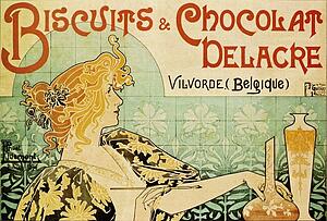  Art Print - Biscuits And Chocolat Delacre