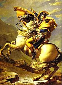 Art Print - Bonaparte Crossing The St. Bernard Pass