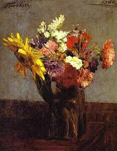Bouquet Of Flowers (Bouquet De Fleurs) - Art Print Art Print - Bouquet Of Flowers (Bouquet De Fleurs)