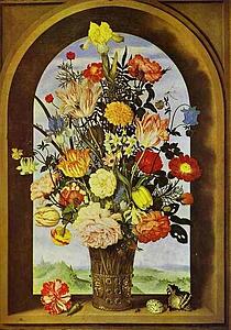 Bouquet Of Flowers - Art Print Art Print - Bouquet Of Flowers