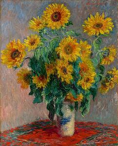 Sunflower Art Print - Bouquet Of Sunflowers
