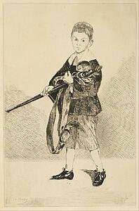 The Boy Art Print - Boy With The Sword