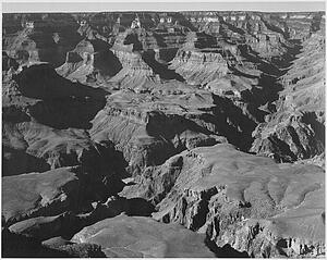 Canyon And Ravine, "grand Canyon National Park," Arizona.  Photographs Of National Parks And Monuments, Compiled 1941 - 1942, Documenting The Period Ca. 1933 - 1942. - Art Print Art Print - Canyon And Ravine, "grand Canyon National Park," Arizona.  Photographs Of National Parks And Monuments, Compiled 1941 - 1942, Documenting The Period Ca. 1933 - 1942.